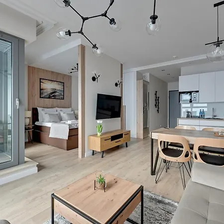 Granaria Premium Riverside & Parking By Downtown Apartment Gdansk