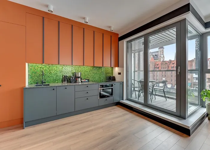 Granaria Premium Riverside & Parking By Downtown Aparthotel